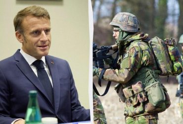 Миротворці Європи не обов'язково перебуватимуть на лінії фронту в Україні, - Макрон