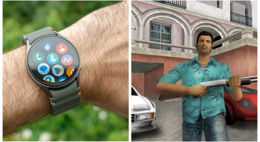 На умных часах от Samsung запустили GTA: Vice City и не только: игры работают удивительно хорошо