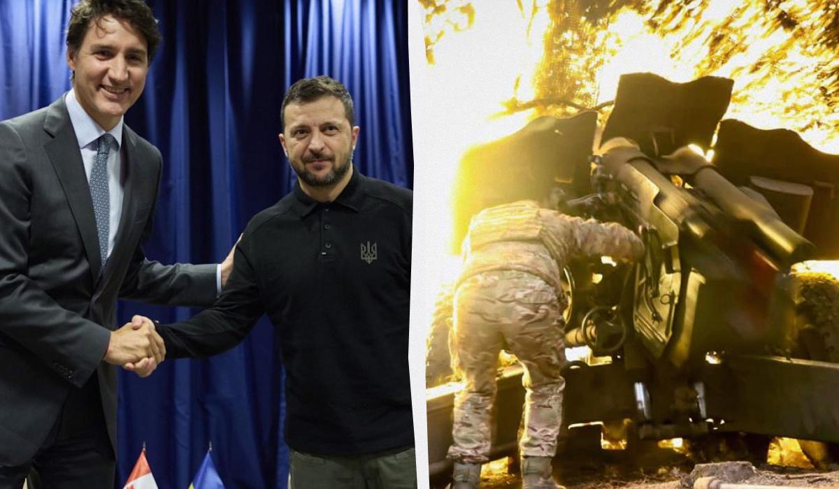 Джастін Трюдо висловився після саміту / колаж УНІАН, фото president.gov.ua, 14 бригада оперативного призначення Джастін Трюдо висловився після саміту / колаж УНІАН, фото president.gov.ua, 14 бригада оперативного призначення