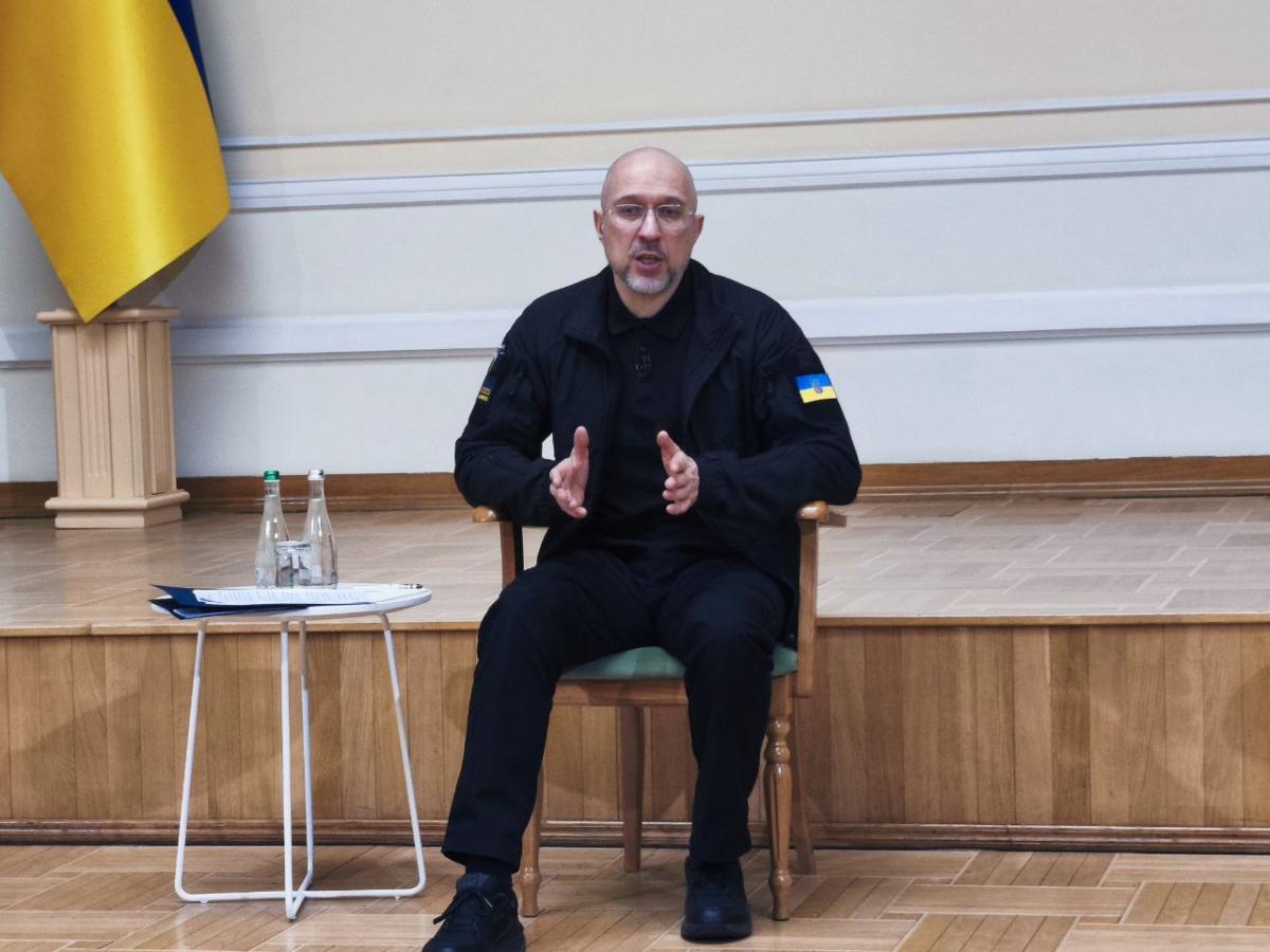 Шмигаль каже, що насправді мобілізація на 90% - це свідоме рішення українців / фото УНІАН, Катерина Жирій