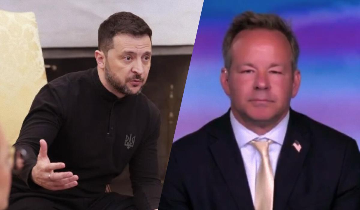 Журналіст Гленн пояснив, чому запитував у Зеленського про костюм / Колаж УНІАН, фото Getty Images, скриншот Журналіст Гленн пояснив, чому запитував у Зеленського про костюм / Колаж УНІАН, фото Getty Images, скриншот