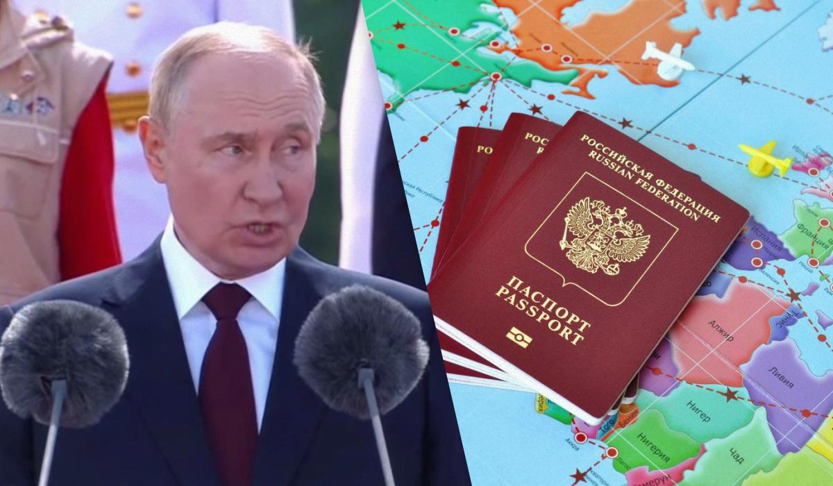Путин объявил, что РФ вскоре завершит паспортизацию на оккупированных территориях Украины Путин объявил, что РФ вскоре завершит паспортизацию на оккупированных территориях Украины