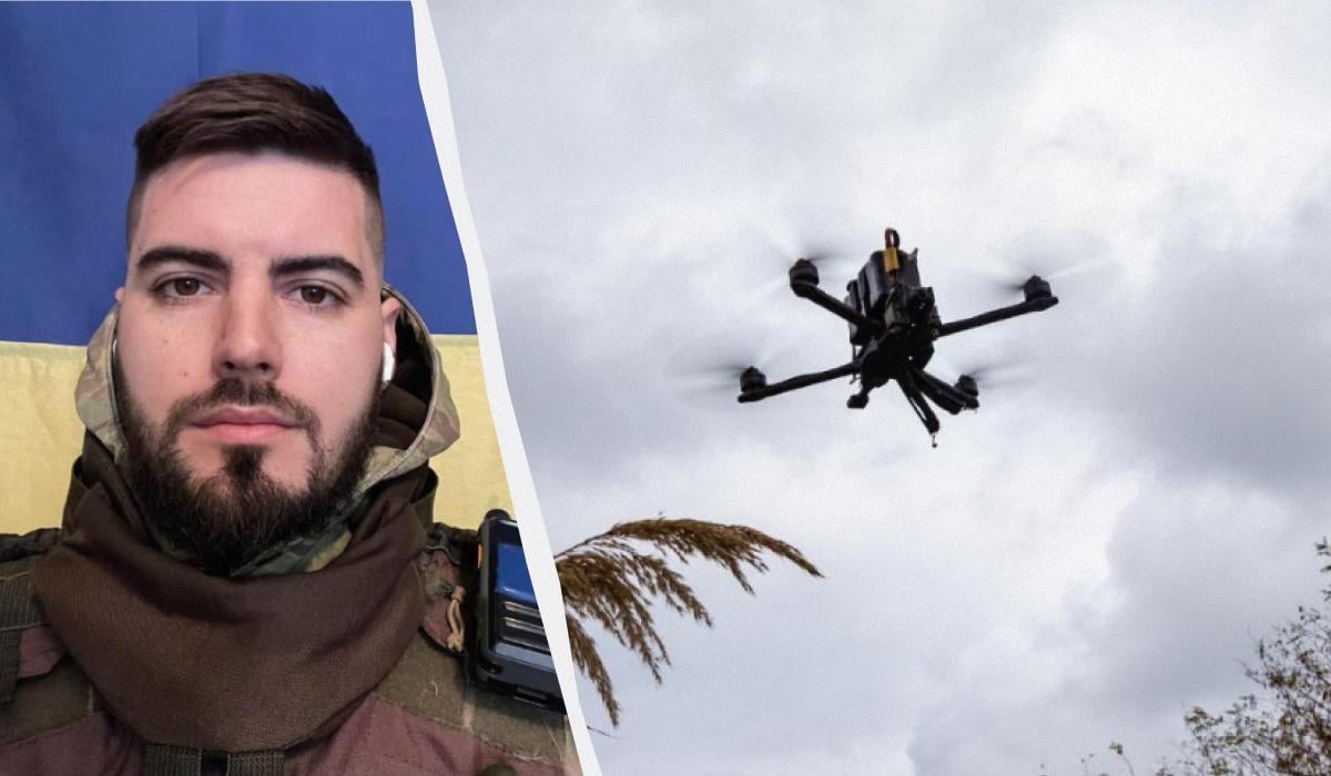 Юрий Федоренко, дроны / Коллаж УНИАН, фото - фейсбук Юрия Федоренко, 56 отдельная мотопехотная бригада Юрий Федоренко, дроны / Коллаж УНИАН, фото - фейсбук Юрия Федоренко, 56 отдельная мотопехотная бригада