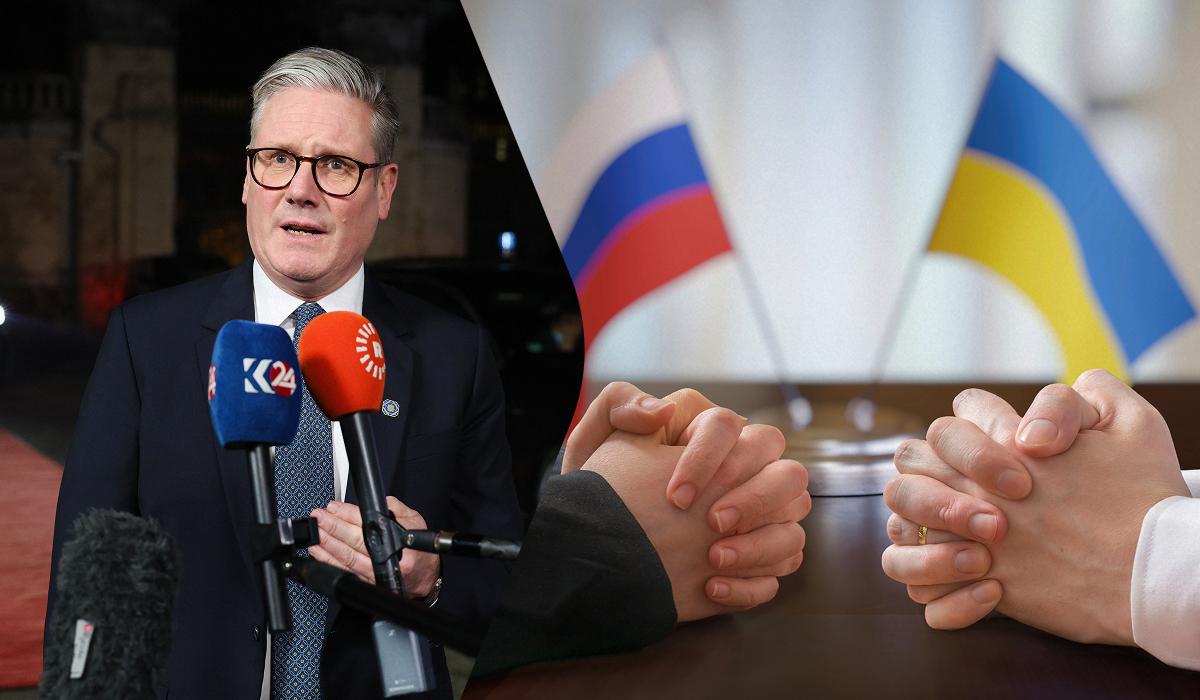Кир Стармер отметил, что Европа должна работать над тем, чтобы мир в Украине был справедливым / коллаж УНИАН, фото European Union, ua.depositphotos.com