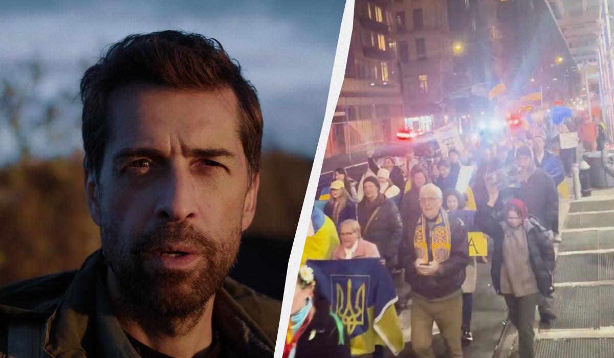 Макс Покровский призвал иностранцев выходить на митинги и не забывать о войне в Украине / коллаж УНИАН, скриншот Instagram Макс Покровский призвал иностранцев выходить на митинги и не забывать о войне в Украине / коллаж УНИАН, скриншот Instagram
