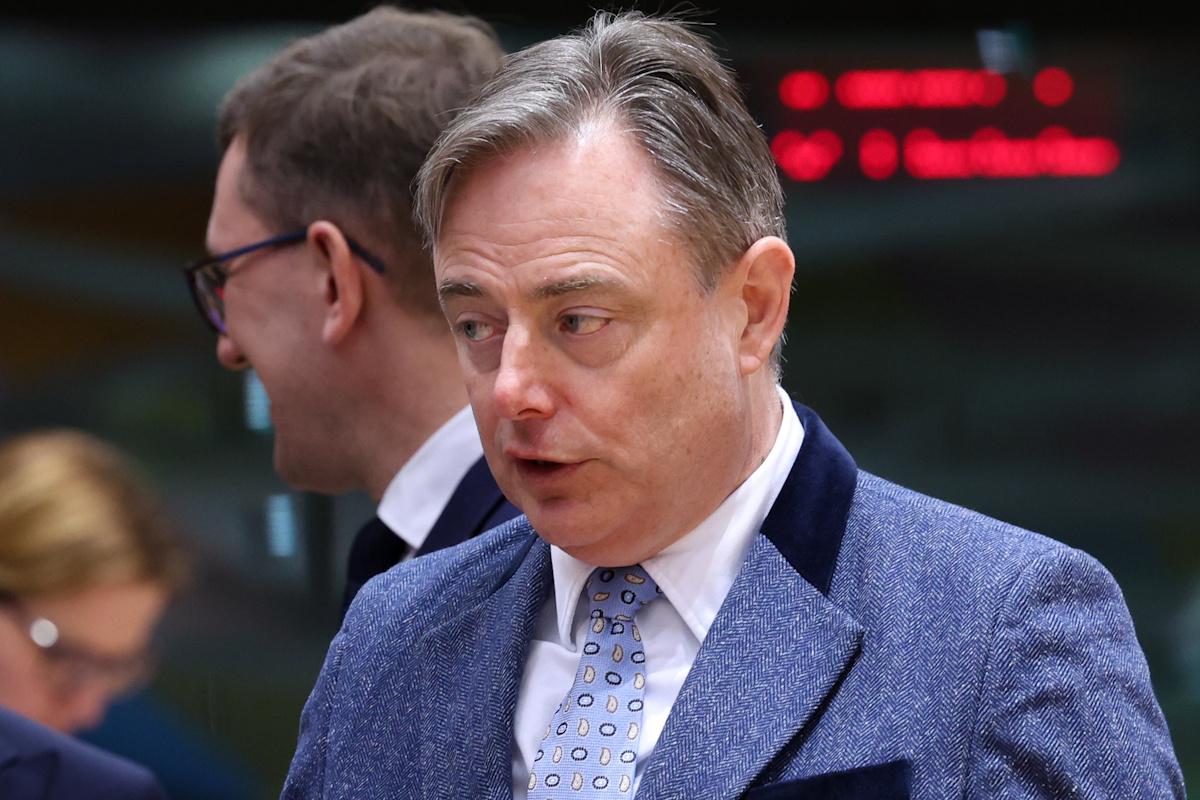 Прем’єр-міністр Бельгії Барт де Вевер / фото consilium.europa.eu