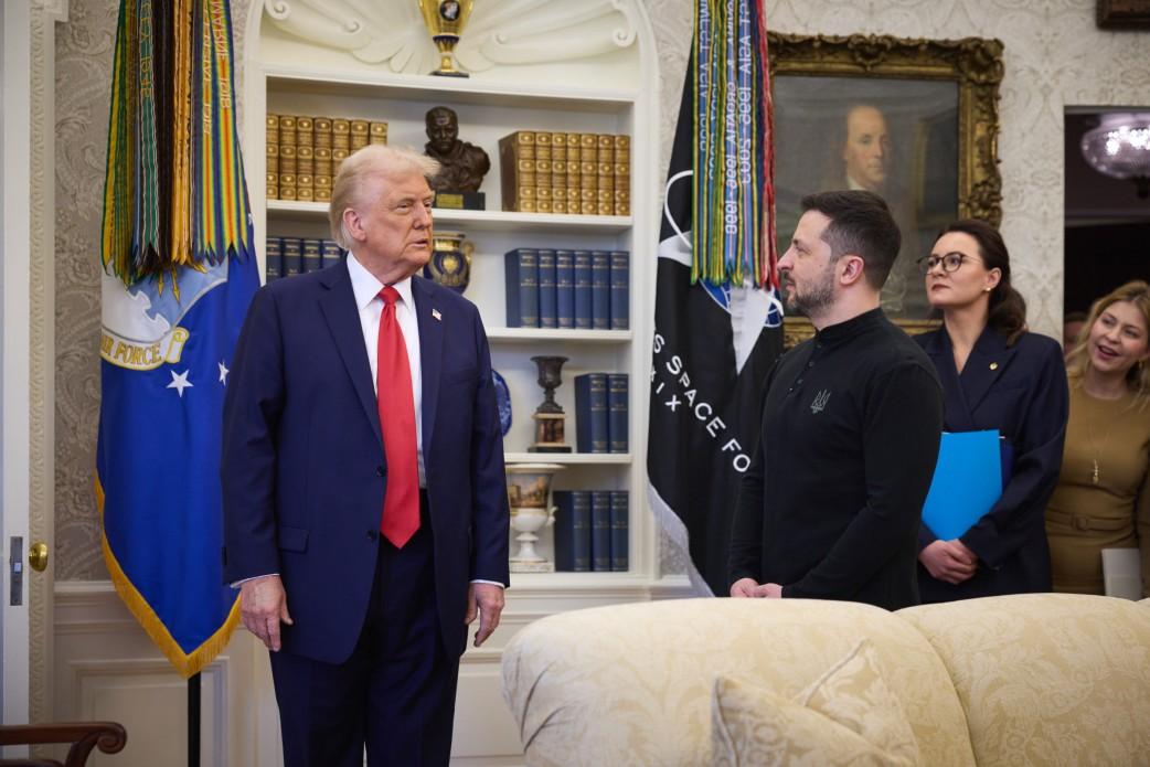 Зеленский поблагодарил Трампа за продолжение работы по гуманитарным вопросам / фото ОП Зеленский поблагодарил Трампа за продолжение работы по гуманитарным вопросам / фото ОП