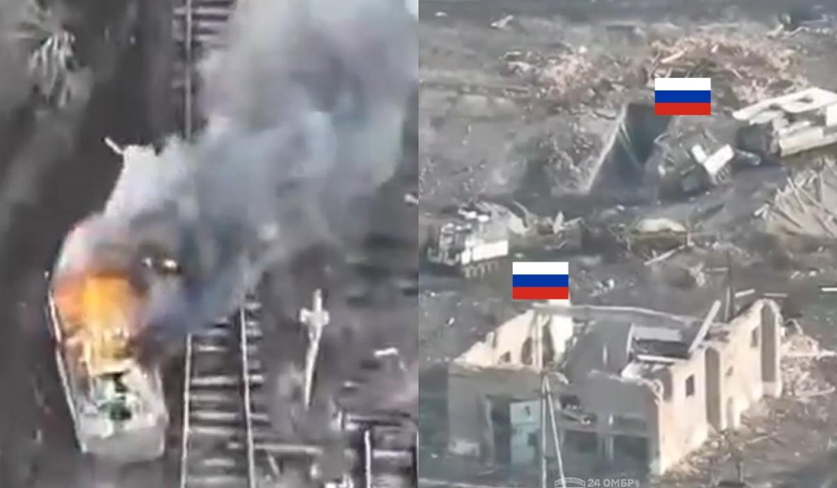 Росіяни пішли на штурм міста Часів Яр / колаж УНІАН, скріншоти Росіяни пішли на штурм міста Часів Яр / колаж УНІАН, скріншоти
