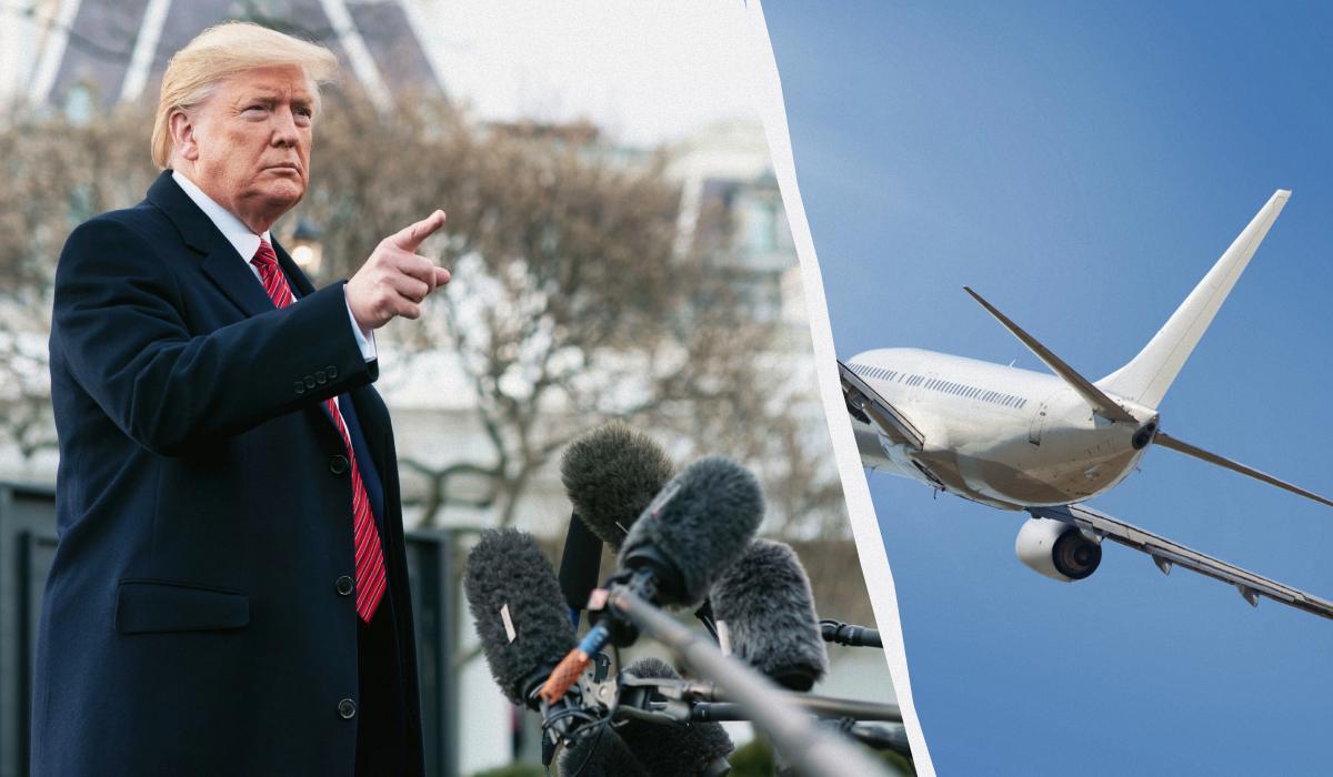 Тарифи, які запроваджує Дональд Трамп проти компанії Boeing, будуть мати не лише економічні наслідки / колаж УНІАН, фото ua.depositphotos.com Тарифи, які запроваджує Дональд Трамп проти компанії Boeing, будуть мати не лише економічні наслідки / колаж УНІАН, фото ua.depositphotos.com