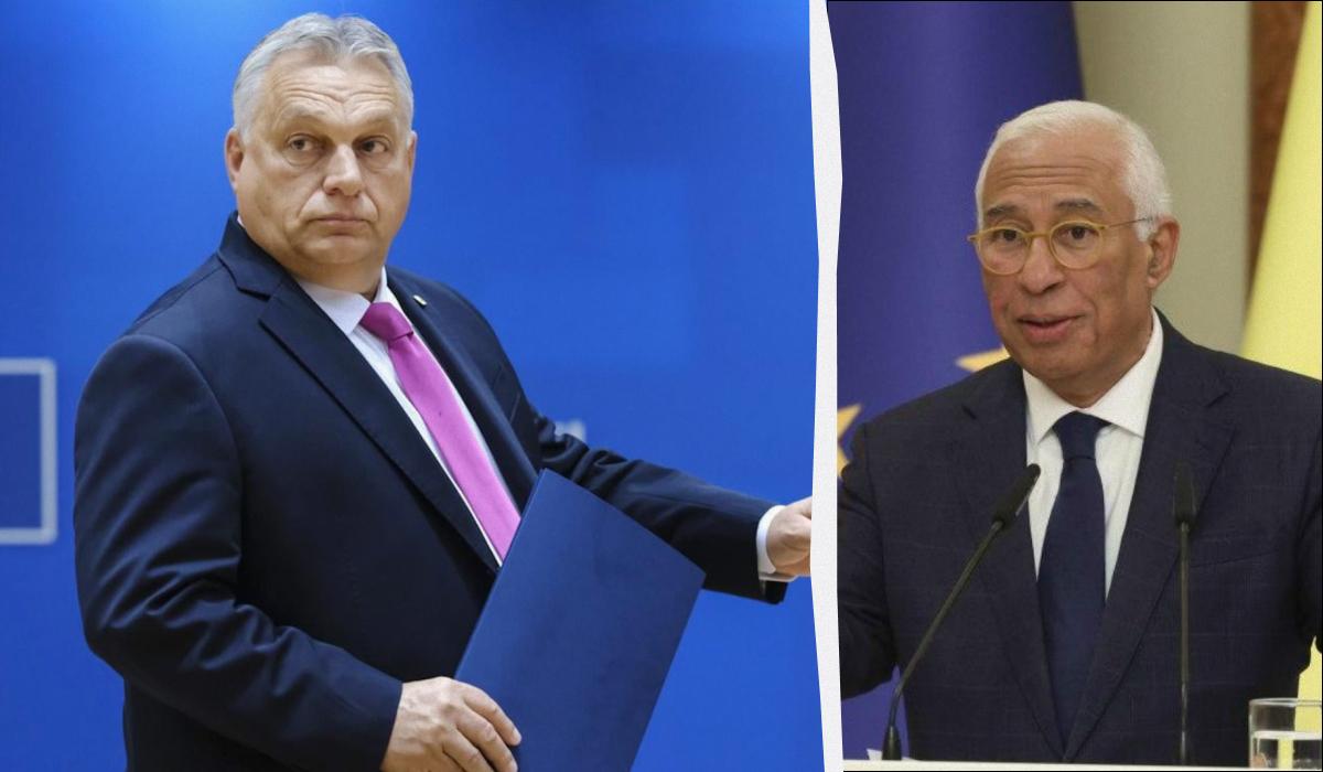 Антоніу Кошта зробив заяву щодо позиції Угорщини по Україні / колаж УНІАН, фото УНІАН, consilium.europa.eu Антоніу Кошта зробив заяву щодо позиції Угорщини по Україні / колаж УНІАН, фото УНІАН, consilium.europa.eu