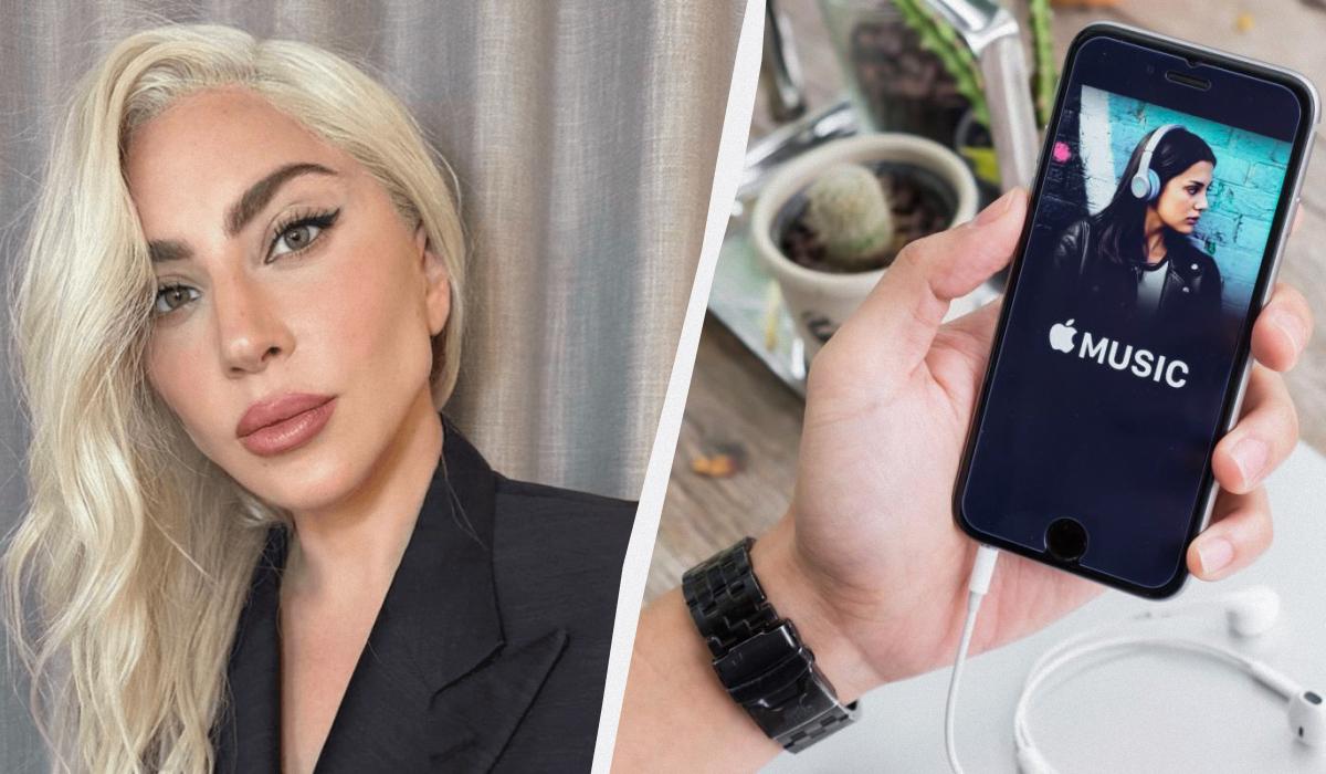 Леді Гага очолила чарт "Топ-100 в Україні" на Apple Music / колаж УНІАН, скріншот Instagram, фото ua.depositphotos.com Леді Гага очолила чарт "Топ-100 в Україні" на Apple Music / колаж УНІАН, скріншот Instagram, фото ua.depositphotos.com