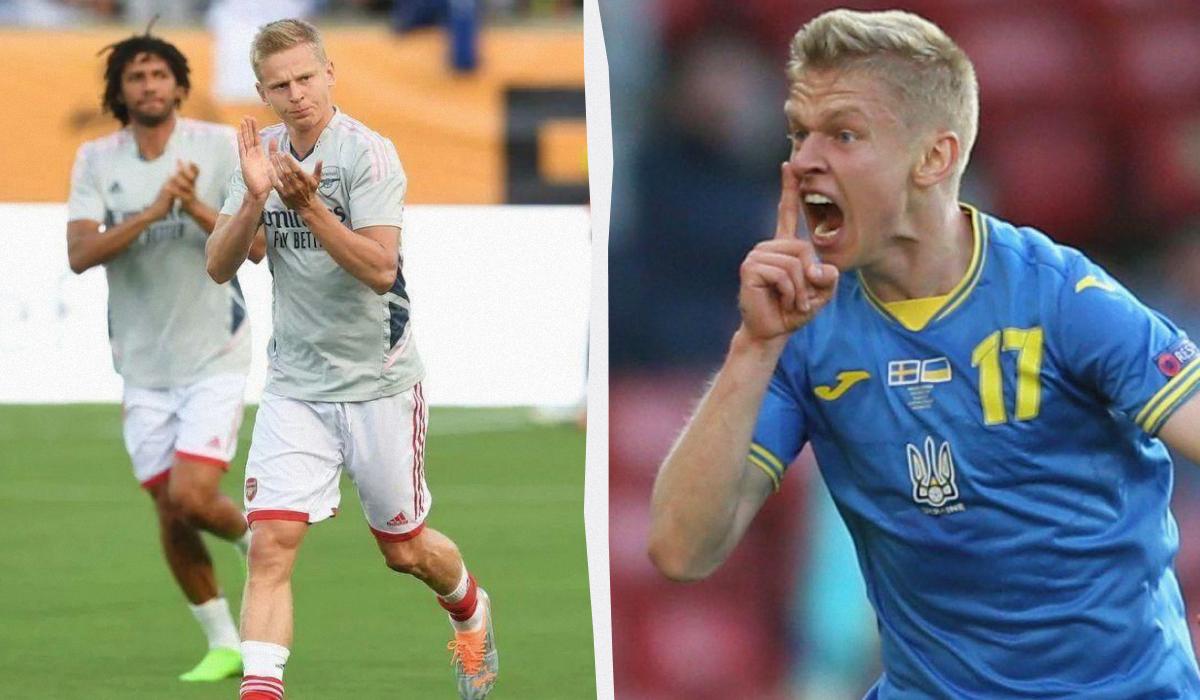 Зінченко може піти з "Арсеналу" вже скоро / колаж УНІАН, фото X/@Arsenal, Reuters