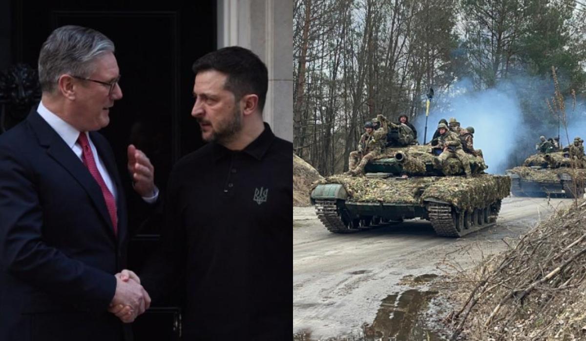 Стармер обвинил Путина в попытке отсрочить мир / коллаж УНИАН, фото ОП, 118 бригада Стармер обвинил Путина в попытке отсрочить мир / коллаж УНИАН, фото ОП, 118 бригада
