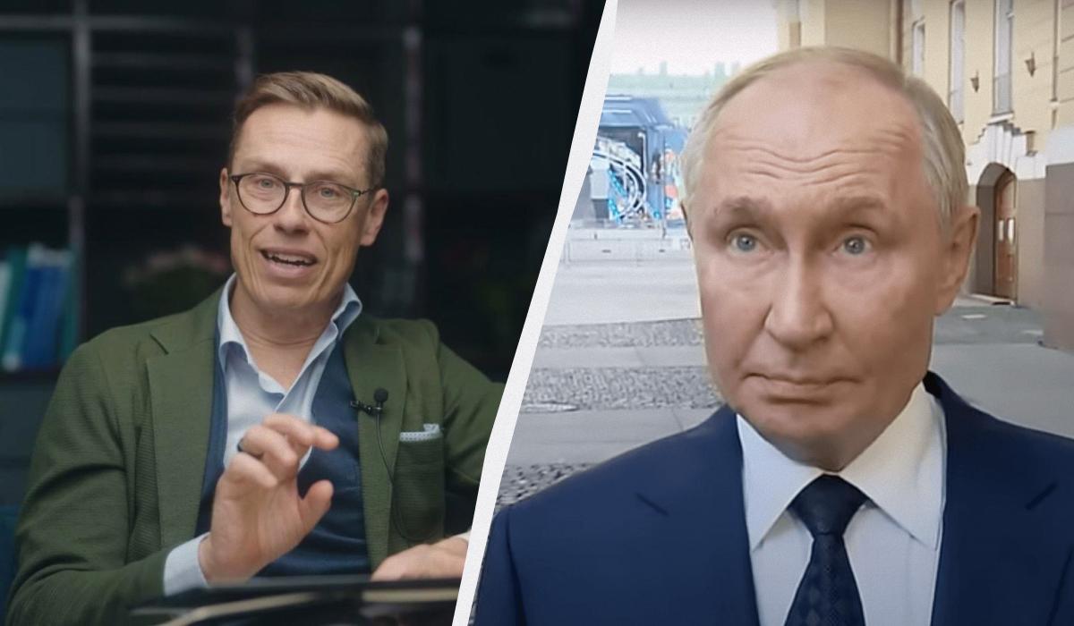 Стубб упевнений, що Путін не відмовився від своєї головної мети / Колаж УНІАН, фото - скріншоти