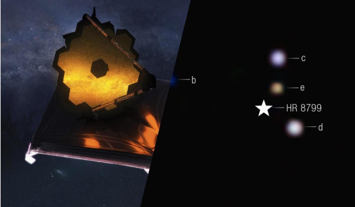 Джеймс Вебб уперше сфотографував СО2 в атмосфері екзопланети / фото Adriana Manrique Gutierrez, NASA Animator, NASA, ESA, CSA, STScI, W. Balmer (JHU), L. Pueyo (STScI), M. Perrin (STScI) Джеймс Вебб уперше сфотографував СО2 в атмосфері екзопланети / фото Adriana Manrique Gutierrez, NASA Animator, NASA, ESA, CSA, STScI, W. Balmer (JHU), L. Pueyo (STScI), M. Perrin (STScI)
