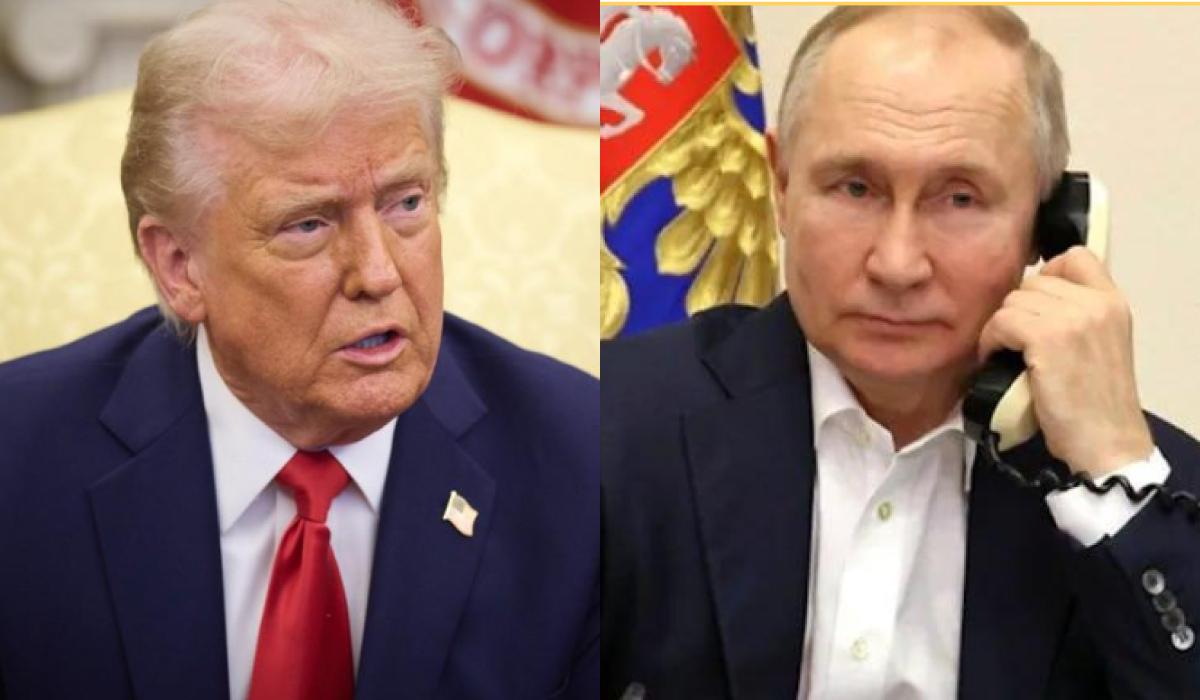 Трамп должен созвониться с Путиным 18 марта / коллаж УНИАН, фото ОПУ, скриншот