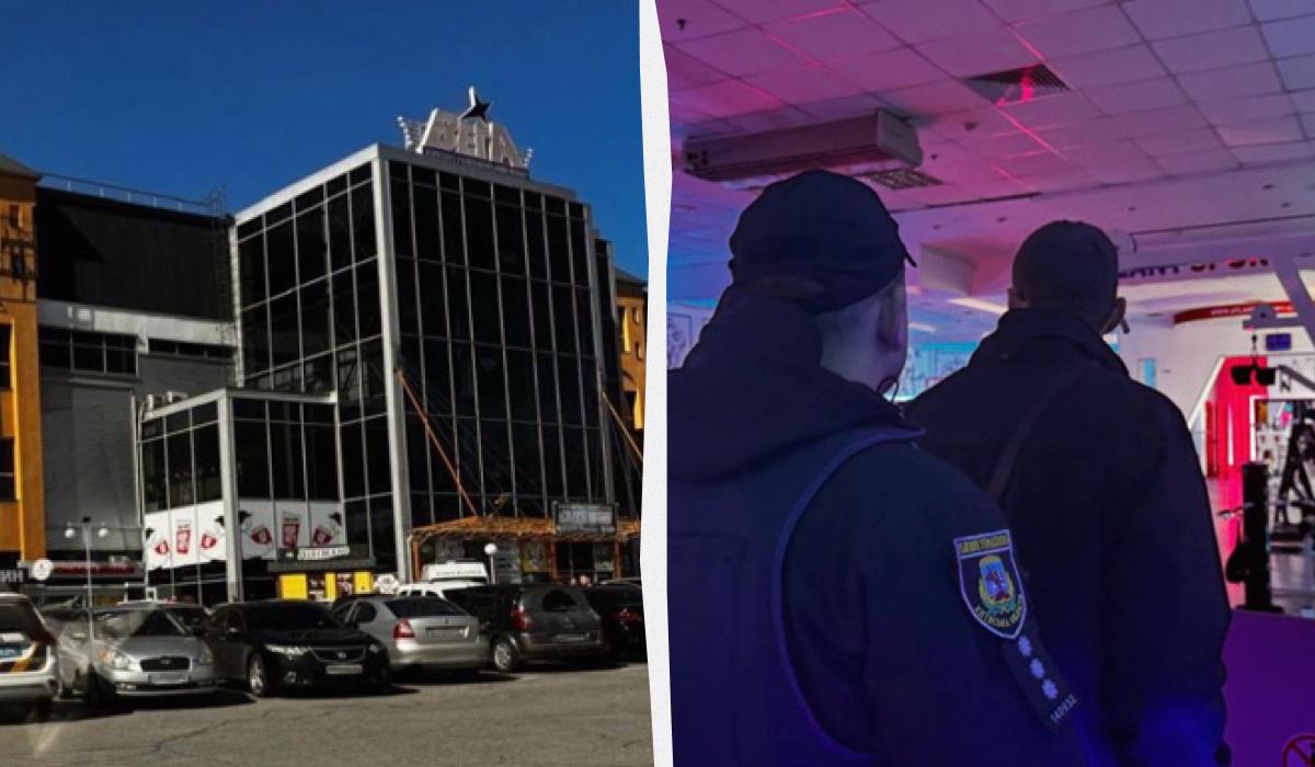 Невідомі вчинили стрілянину в одному з ТРЦ у Білій Церкві / Колаж УНІАН, фото Нацполіції