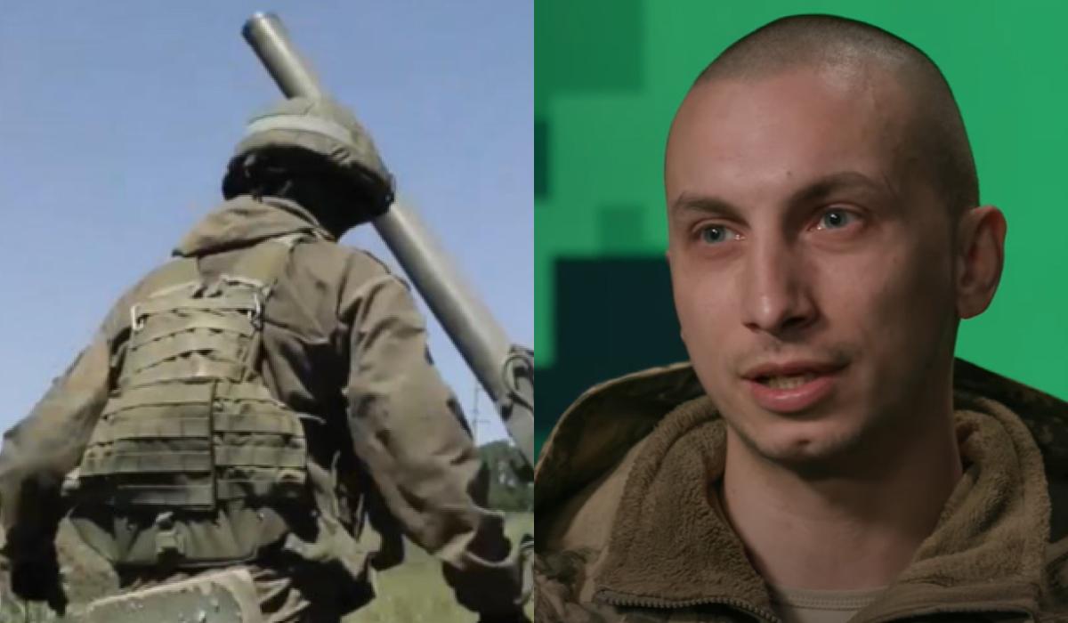 По словам военного, во время взятия оккупантов в плен русский язык пригодился / коллаж УНИАН, скриншоты По словам военного, во время взятия оккупантов в плен русский язык пригодился / коллаж УНИАН, скриншоты