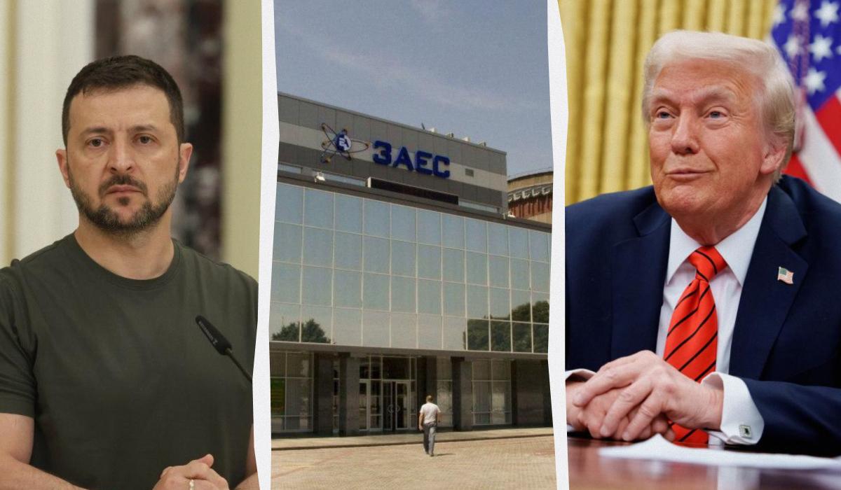 Зеленський сказав, чи говорив про передачу АЕС у власність США із Трампом / колаж УНІАН, фото УНІАН, GettyImages Зеленський сказав, чи говорив про передачу АЕС у власність США із Трампом / колаж УНІАН, фото УНІАН, GettyImages