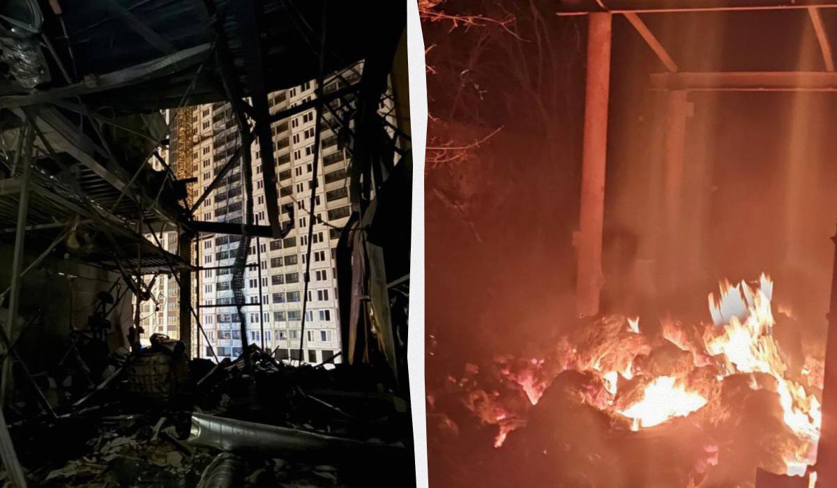 На місцях працювали екстренні служби / Колаж УНІАН / фото Київської ОВА, ДСНС Запоріжжя На місцях працювали екстренні служби / Колаж УНІАН / фото Київської ОВА, ДСНС Запоріжжя