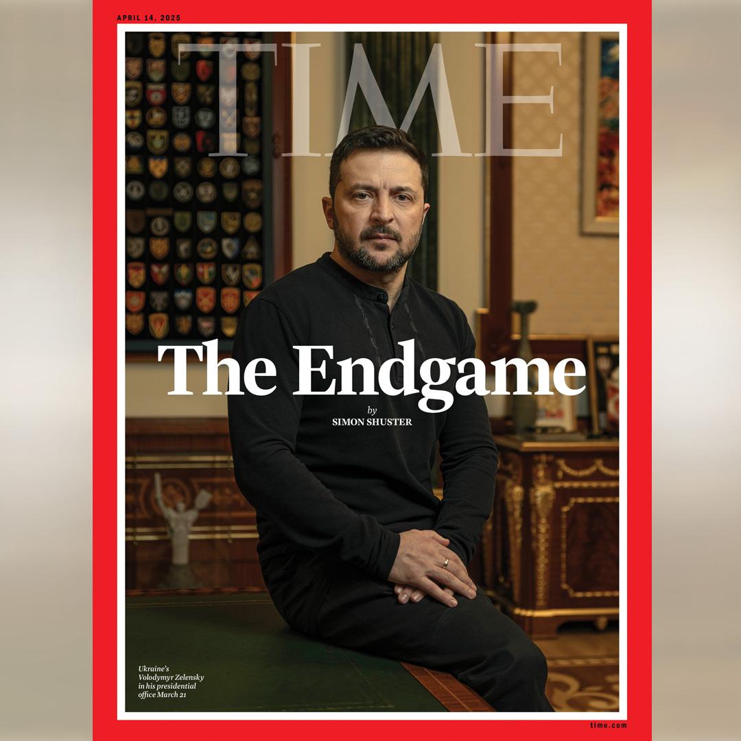 Журнал Time вышел с фото Зеленского на обложке / Фото со страницы TIME в соцсети Х Журнал Time вышел с фото Зеленского на обложке / Фото со страницы TIME в соцсети Х