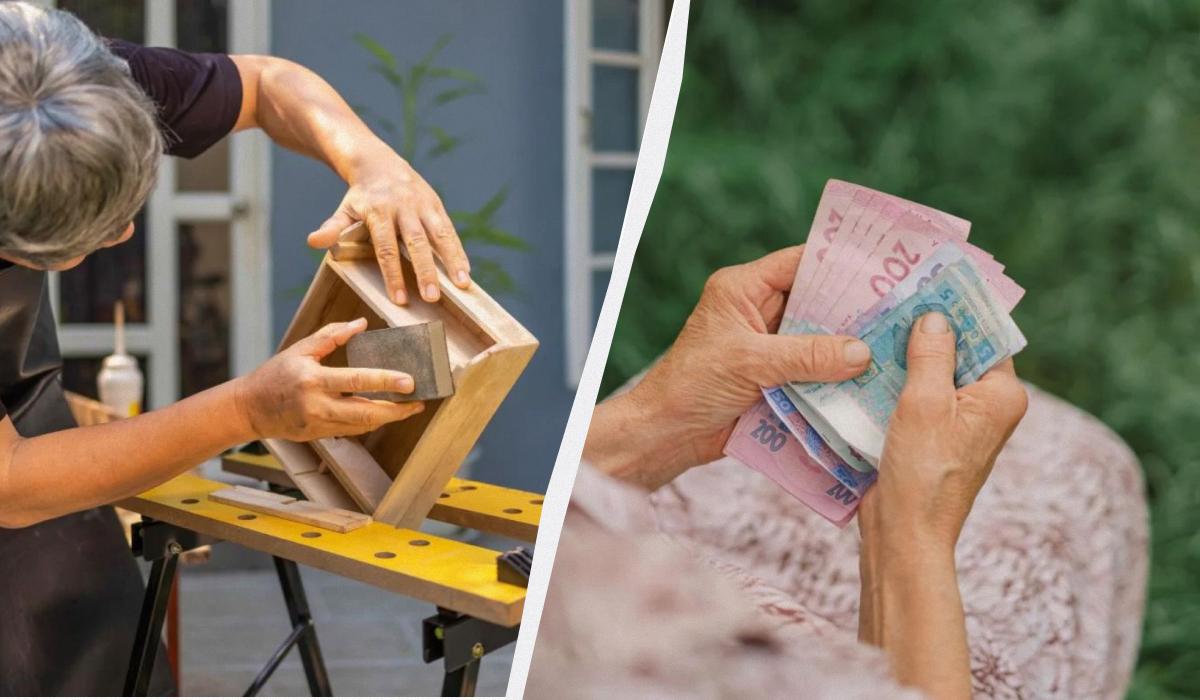 Шмигаль запевнив, що усі пенсійні виплати за березень здійснені в повному обсязі / колаж УНІАН, фото ua.depositphotos.com