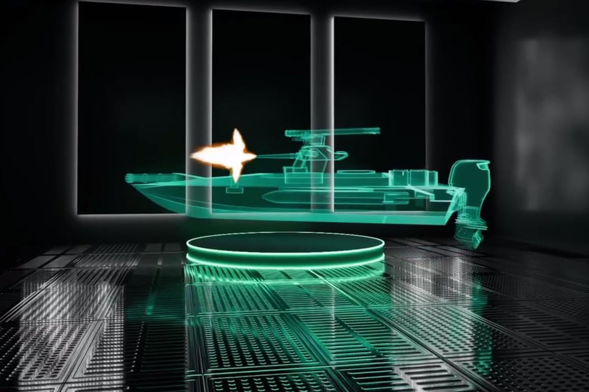 3D-рендеринг морського дрона "Катран" / кадр з відео