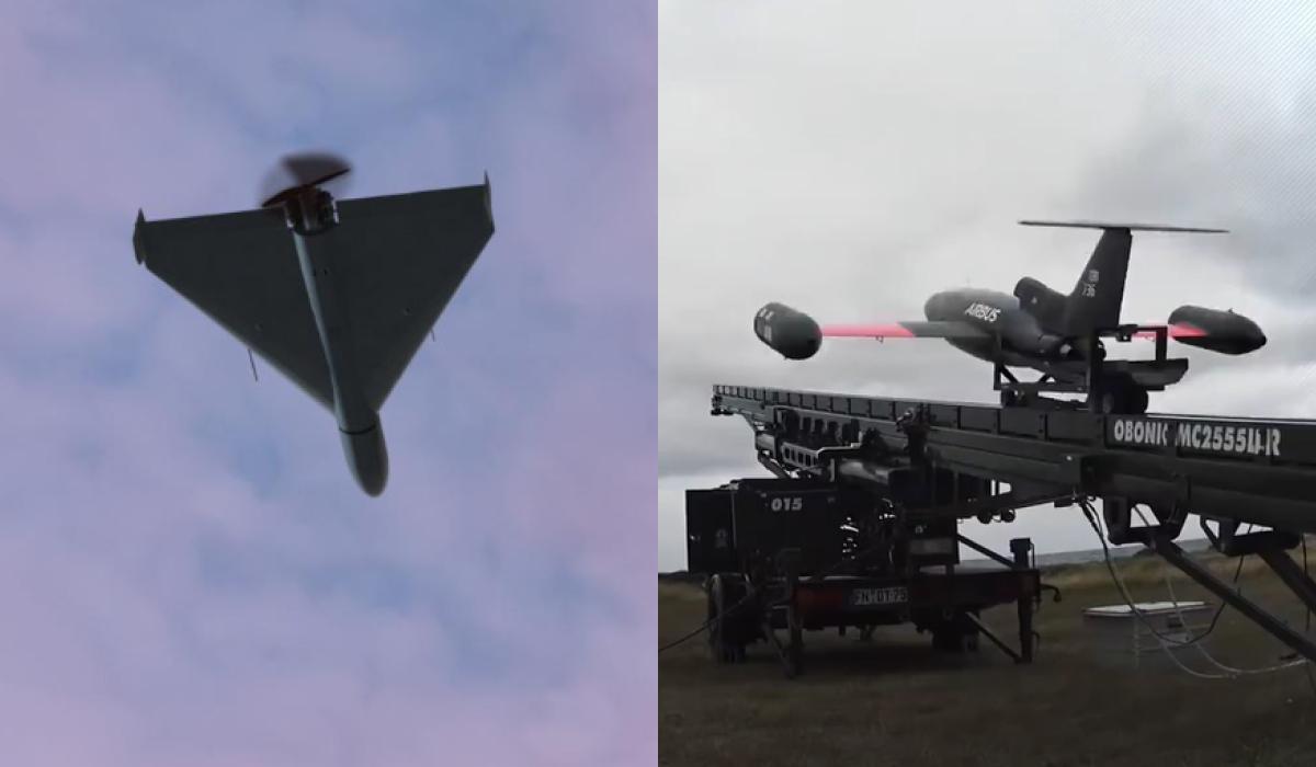 Airbus создала концепт нового средства борьбы с дронами / коллаж УНИАН, фото ua.depositphotos.com, скриншот Airbus создала концепт нового средства борьбы с дронами / коллаж УНИАН, фото ua.depositphotos.com, скриншот