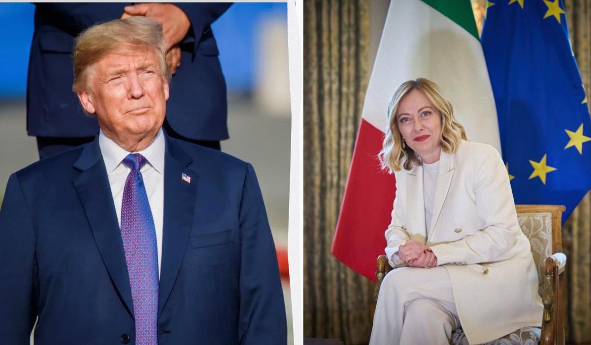 Мелони назвала Трампа "первым союзником" Италии/ Коллаж УНИАН, фото ua.depositphotos.com, ОП Мелони назвала Трампа "первым союзником" Италии/ Коллаж УНИАН, фото ua.depositphotos.com, ОП