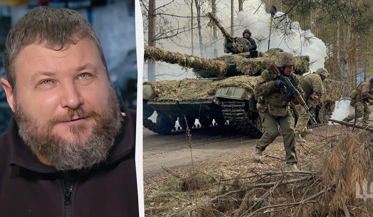 Дикий оцінив перспективи наступу росіян/ Колаж УНІАН, фото 118 окрема бригада територіальної оборони, скріншот Дикий оцінив перспективи наступу росіян/ Колаж УНІАН, фото 118 окрема бригада територіальної оборони, скріншот