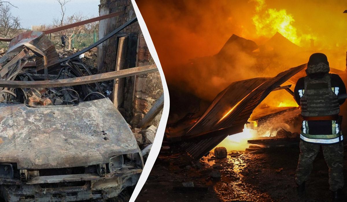 На щастя, внаслідок атаки РФ загиблих немає, проте є багато руйнувань цивільних об'єктів / колаж УНІАН, фото Одеська обласна прокуратура, ДСНС Одещини На щастя, внаслідок атаки РФ загиблих немає, проте є багато руйнувань цивільних об'єктів / колаж УНІАН, фото Одеська обласна прокуратура, ДСНС Одещини