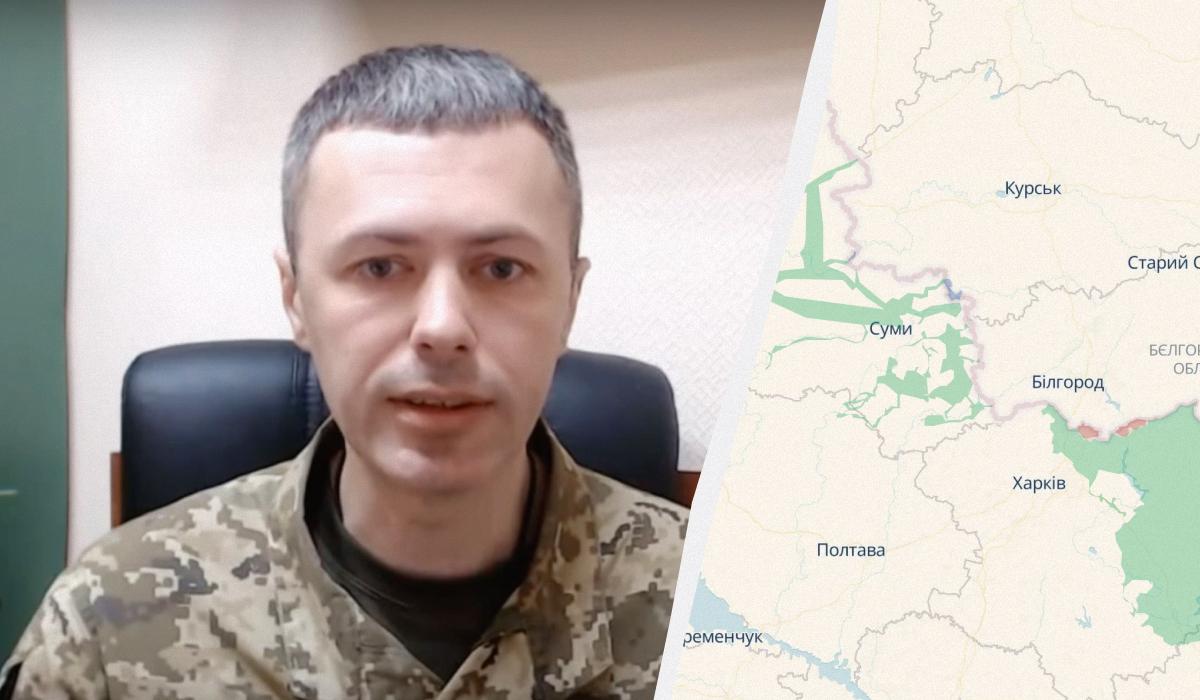 Андрей Демченко рассказал о ситуации на границе с РФ / коллаж УНИАН, фото DeepState, кадр из видео Андрей Демченко рассказал о ситуации на границе с РФ / коллаж УНИАН, фото DeepState, кадр из видео