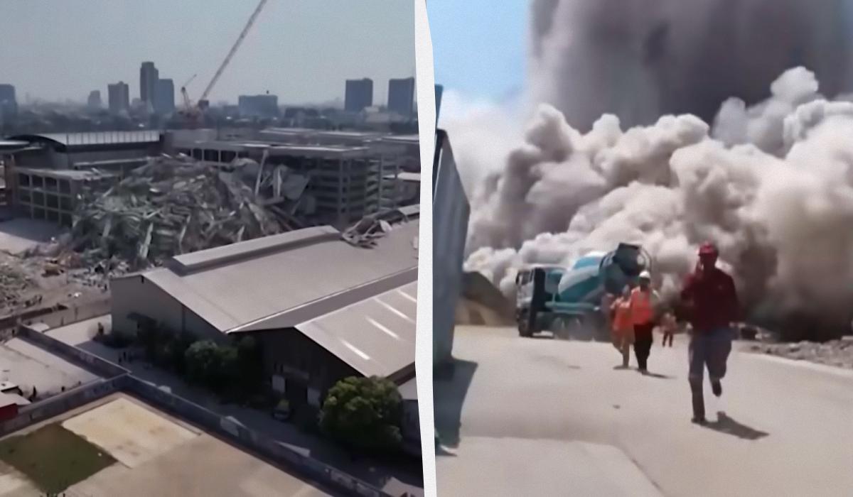 Землетрясение в Мьянме произошло в пятницу / коллаж УНИАН, кадры с видео