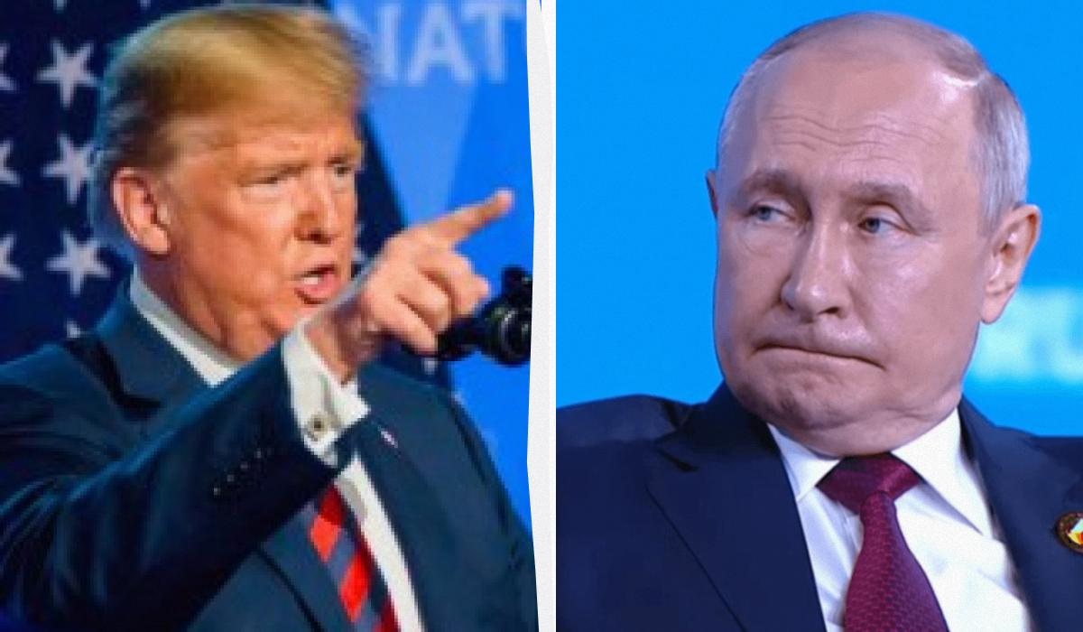 Дональд Трамп упевнений, що Путін не відмовиться від мирної угоди / Колаж УНІАН, фото ua.depositphotos.com, скріншот Дональд Трамп упевнений, що Путін не відмовиться від мирної угоди / Колаж УНІАН, фото ua.depositphotos.com, скріншот