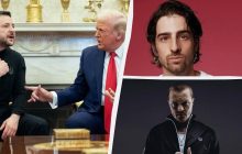 "Маразматик": Дантес та Галич висміяли Трампа у піснях після його сварки із Зеленським