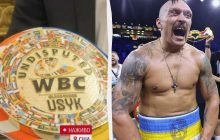 "Мої всі вдома": Усик заявив, що Зеленський привіз Трампу несправжній чемпіонський пояс