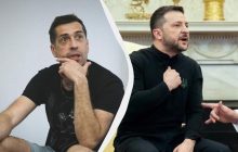 Лідер гурту з РФ "Ногу свело!" попросив вибачення в Зеленського за "негідника" Трампа