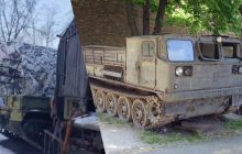 Радянський раритет: окупанти використовують на війні "модернізовані" тягачі АТС-59Г