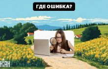 Надо найти грубую ошибку в селе за 5 секунд: простой тест для проверки уровня интеллекта