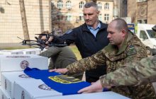 Столиця передала з початку року бригаді "Рубіж" майже тисячу дронів, - Кличко