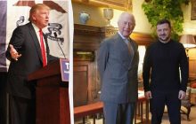 Трамп был похож на "ревнивого ребенка", когда увидел короля Чарльза с Зеленским, - The Sun