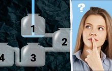 Який резервуар заповниться водою першим: головоломка для геніїв на 6 секунд