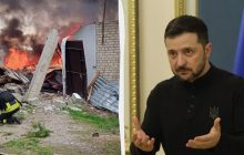 У США вже є підстави для санкцій: Зеленський відреагував на масований удар по Херсону