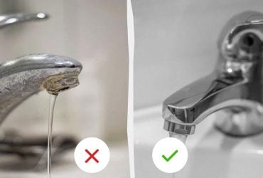 Вапняний наліт сам відвалиться за півгодини: ось чим потрібно обмотати кран