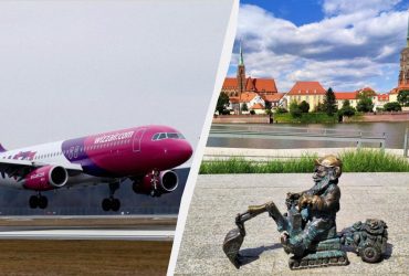Wizz Air оголосив сім нових маршрутів з польського Вроцлава