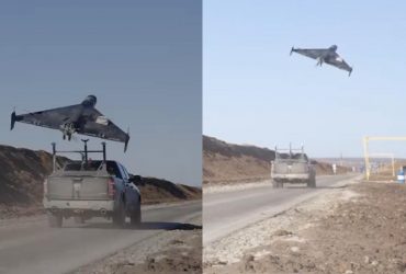 У мережі з'явилося перше відео пуску Шахеда з пікапа