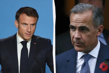 Макрон і новий прем’єр Канади зробили спільну заяву щодо миру в Україні