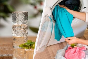 Навіщо кидати лід у пральну машину: хитрість хороших господинь