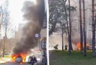 В центре Ровно произошел теракт (фото, видео)