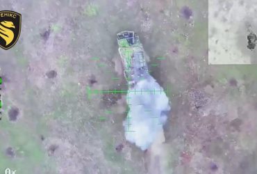 ВСУ в Донецкой области виртуозно уничтожили вражеский танк вместе с прикрытием (видео)